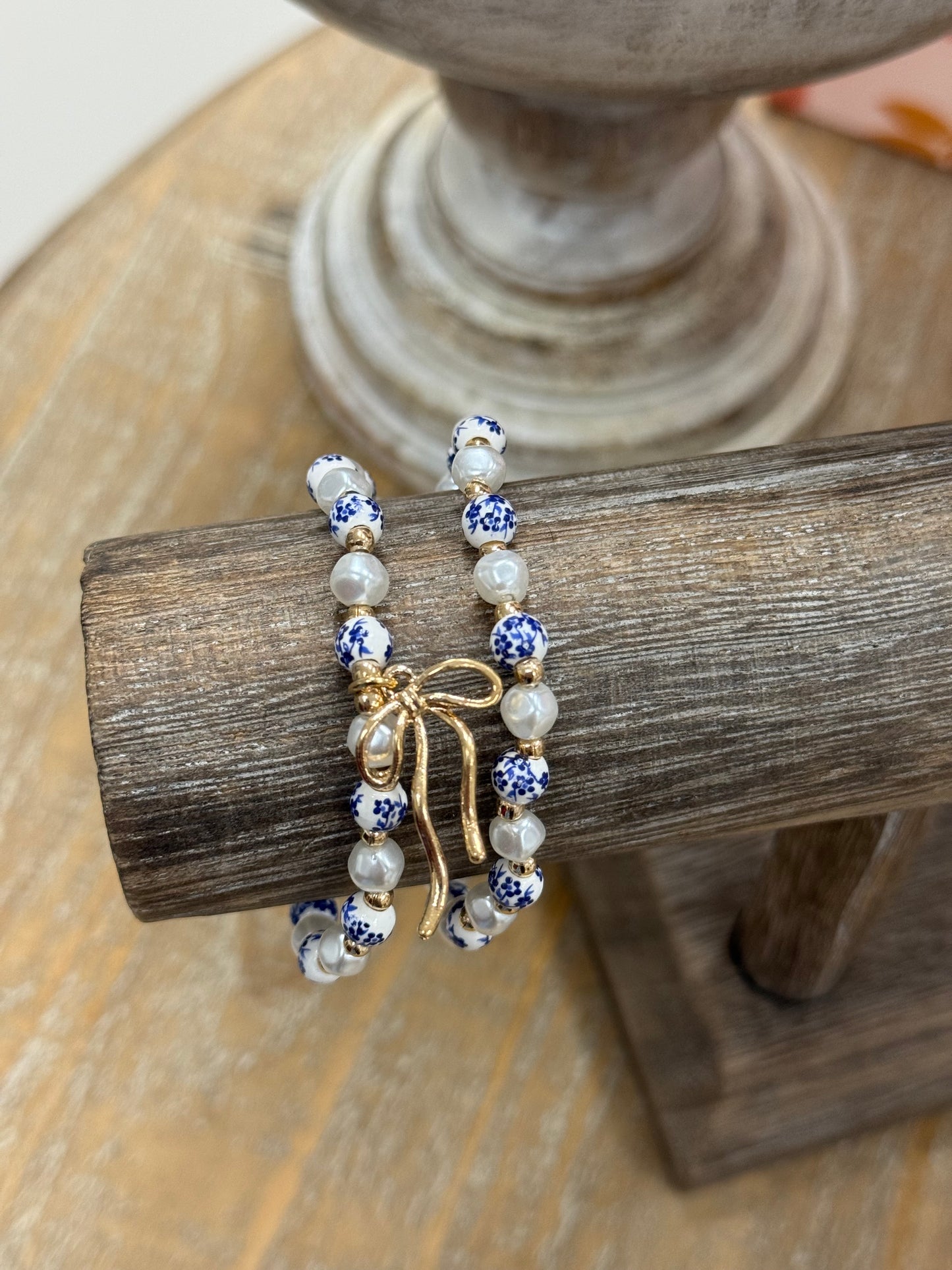 The Becka Bracelet Stack - Blue