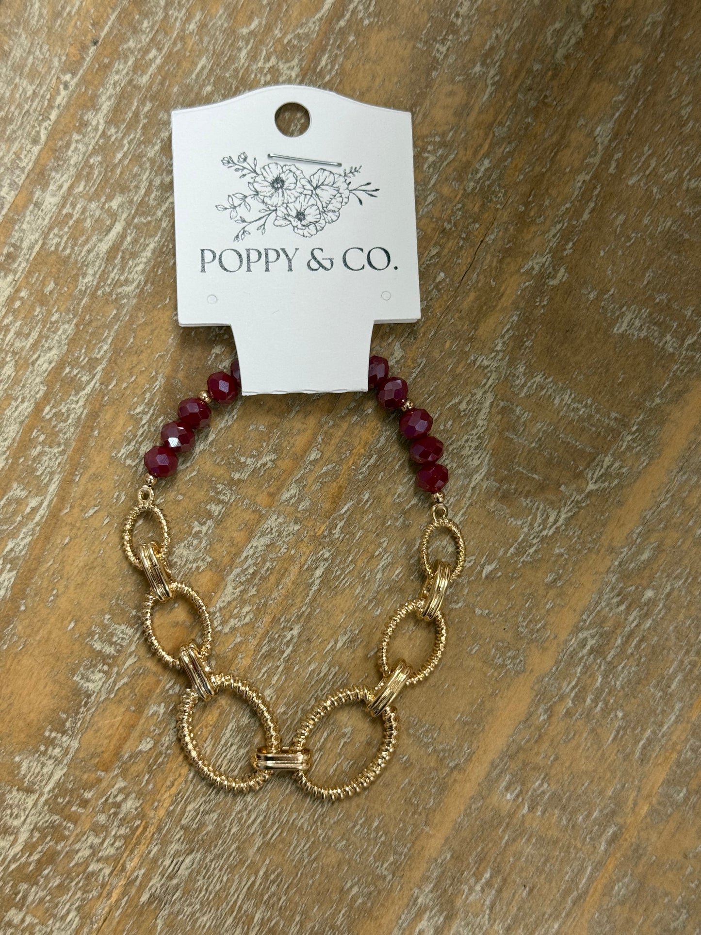 The Bianca Bracelet - Red
