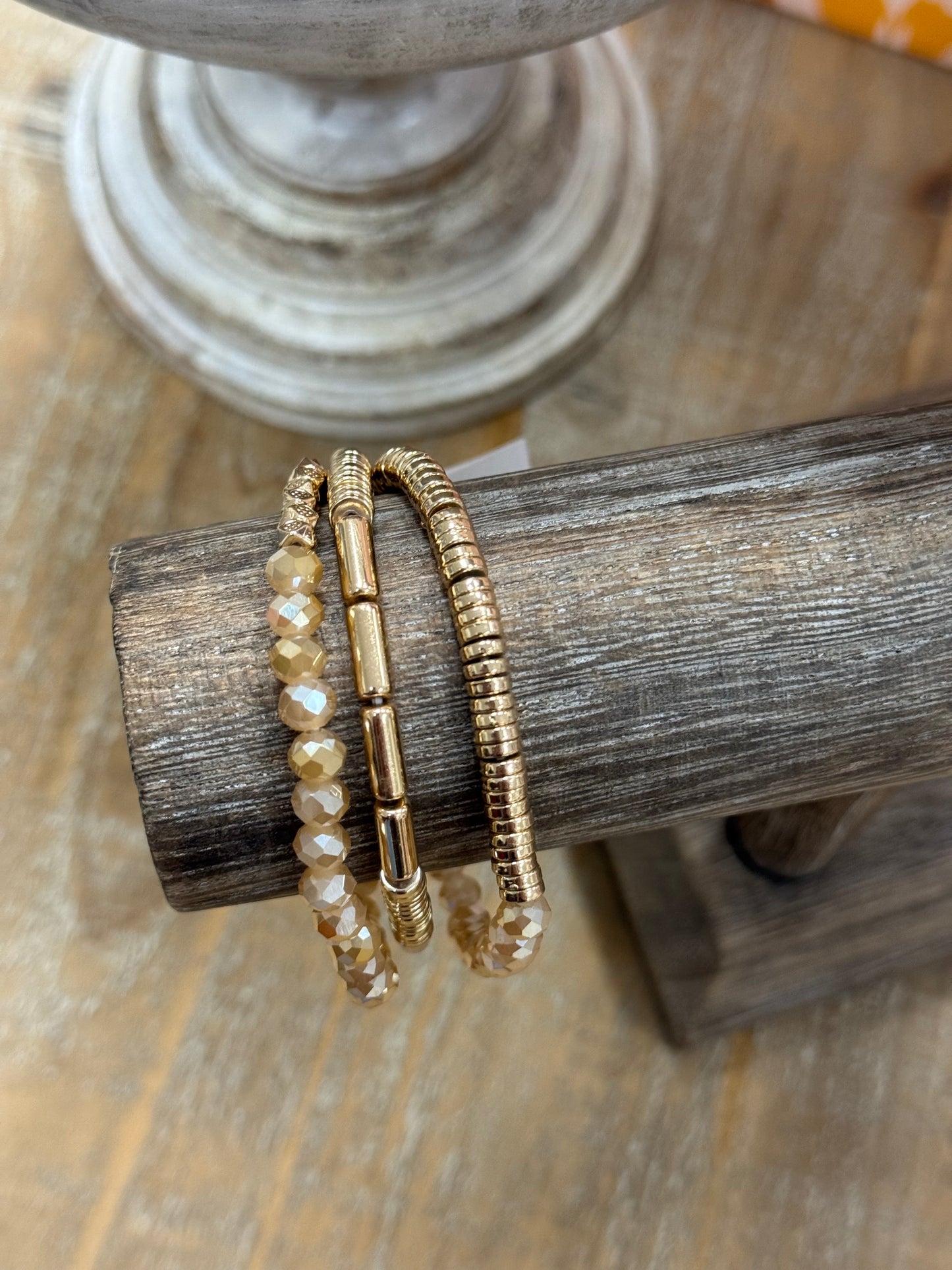 The Tasi Bracelet Stack - Natural