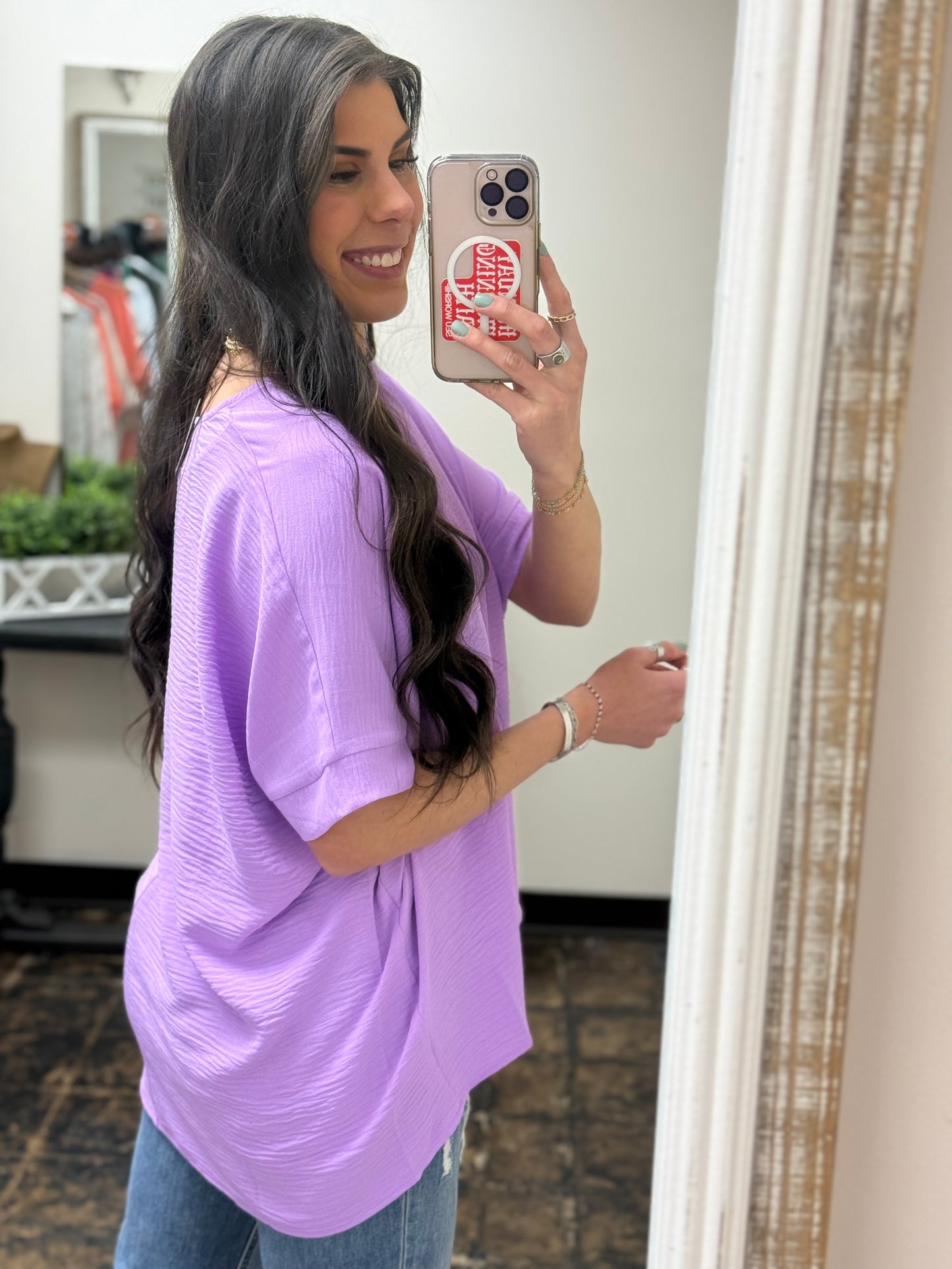 FINAL SALE - The Becca Top - Lavender