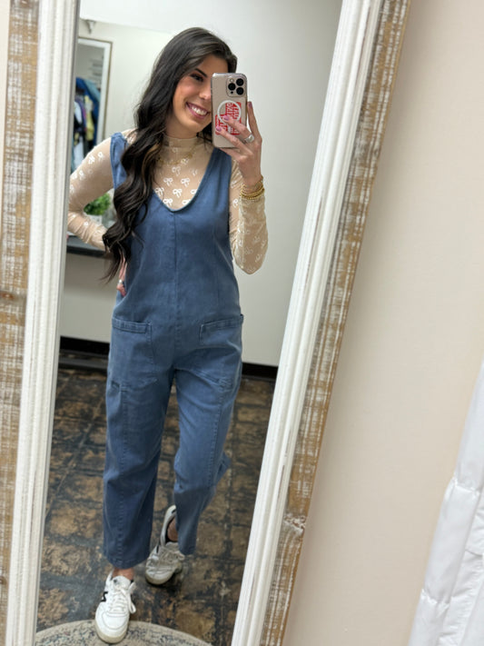 The Macklyn Jumpsuit - Blackberry