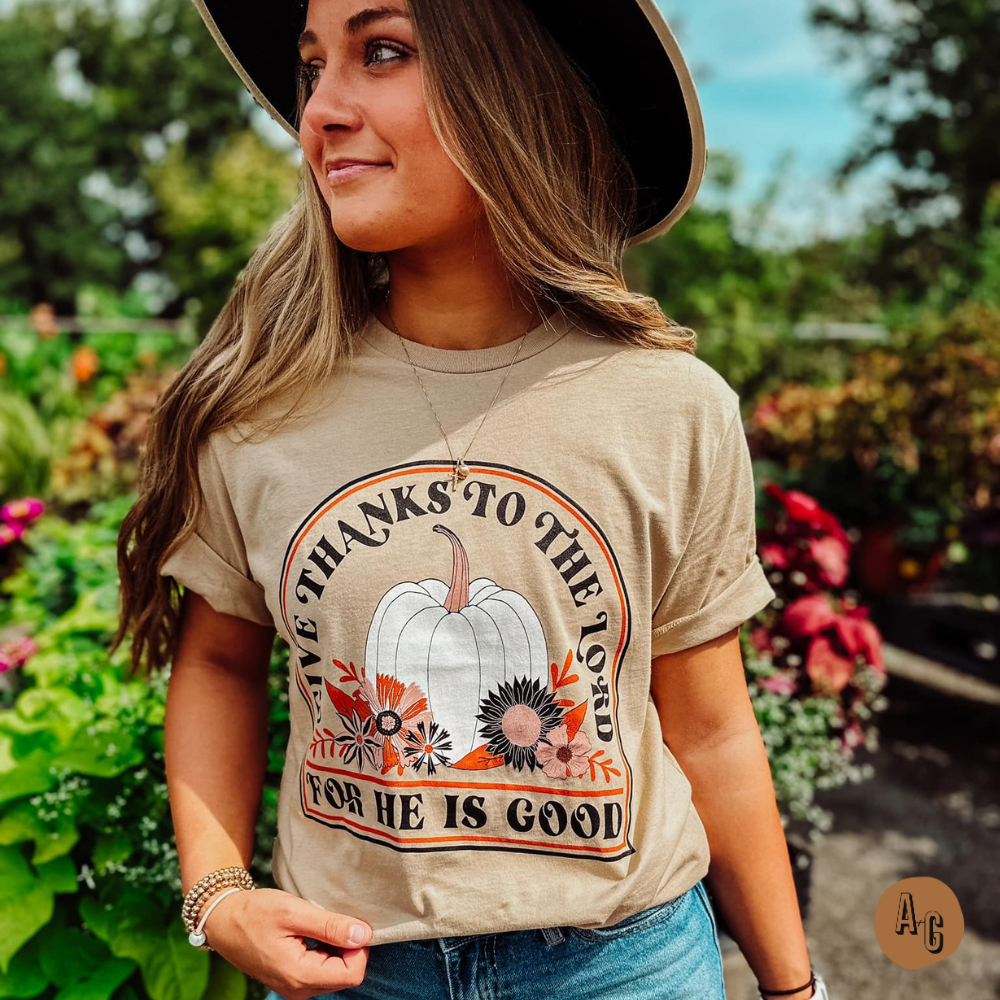 Give Thanks To The Lord Tee