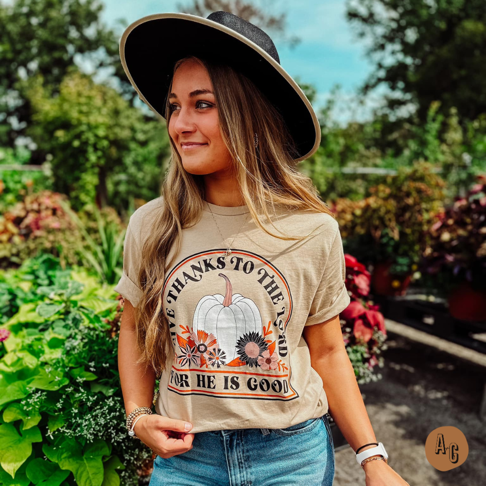 Give Thanks To The Lord Tee