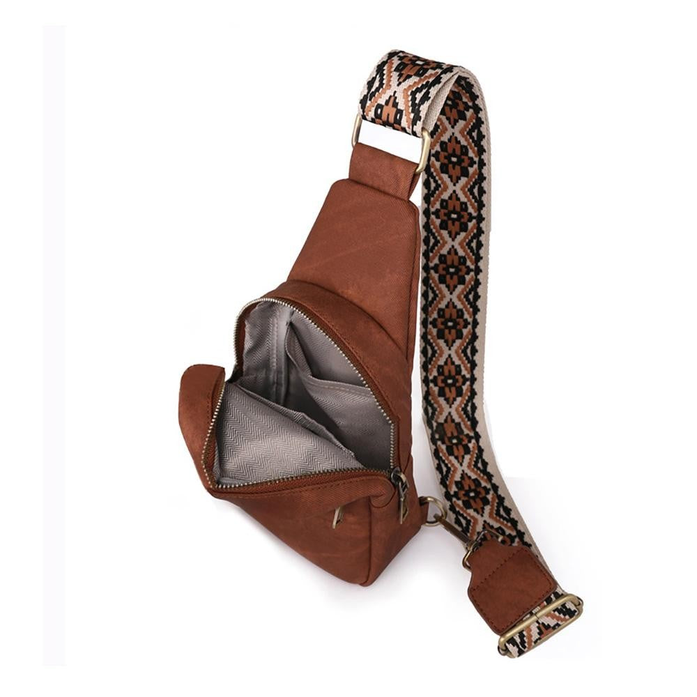 The Tasha Sling Bag - Brown