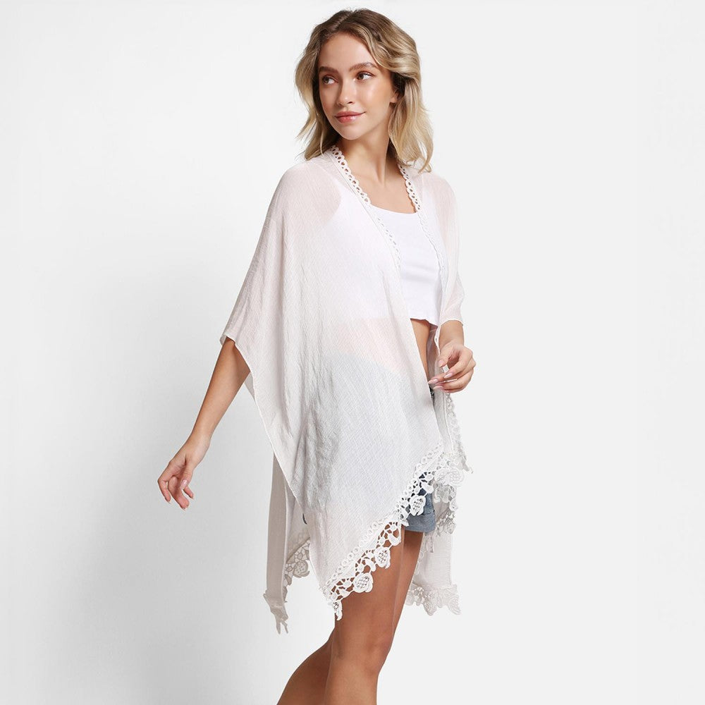 FINAL SALE - The Montana Kimono - White