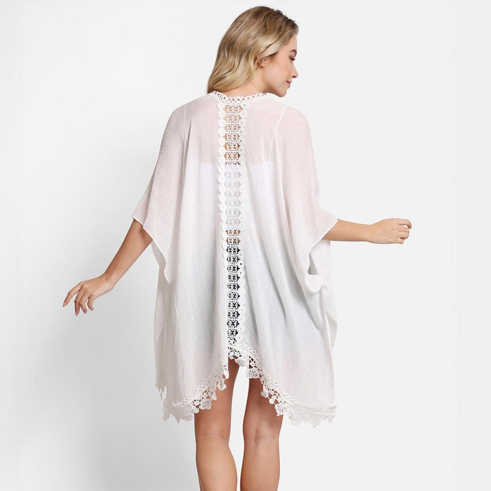 FINAL SALE - The Montana Kimono - White