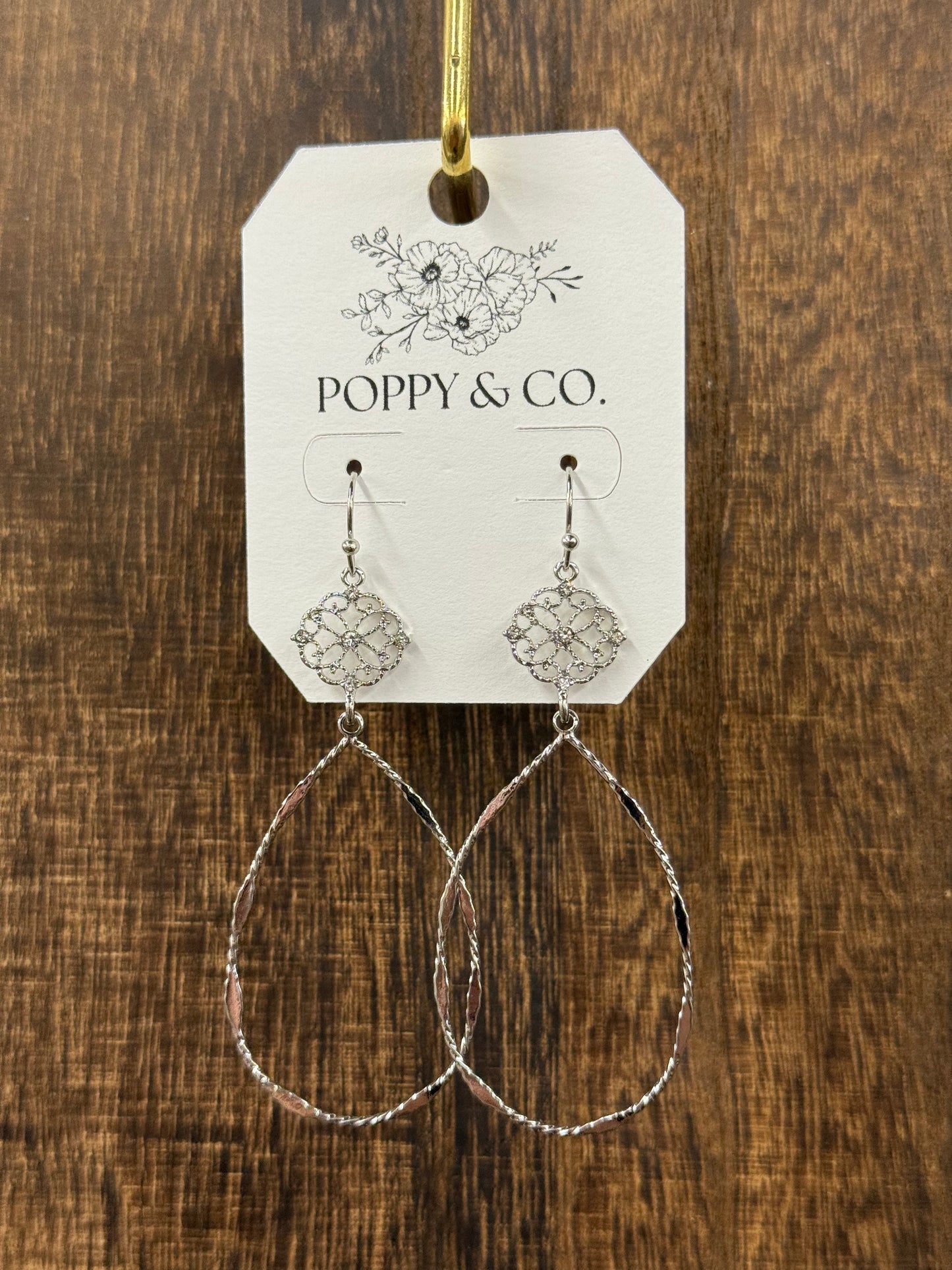 The Layne Earrings - Silver
