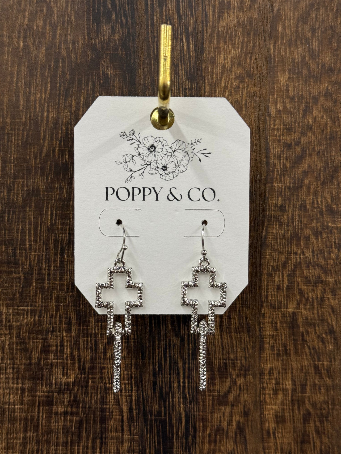 The Jonnie Earrings - Silver