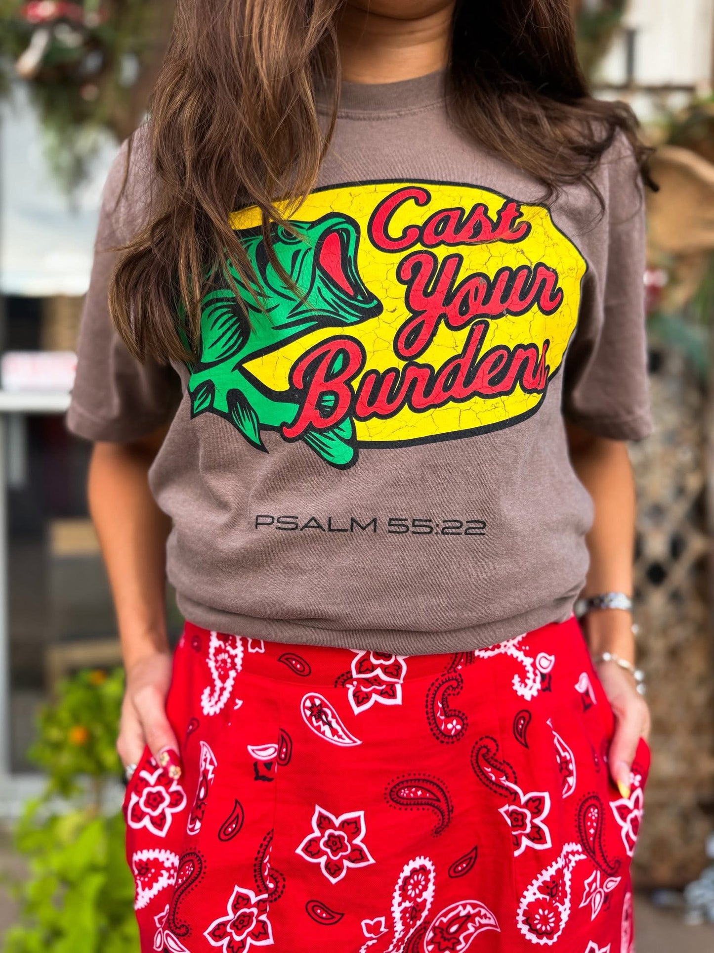 The Cast Your Burdens Tee
