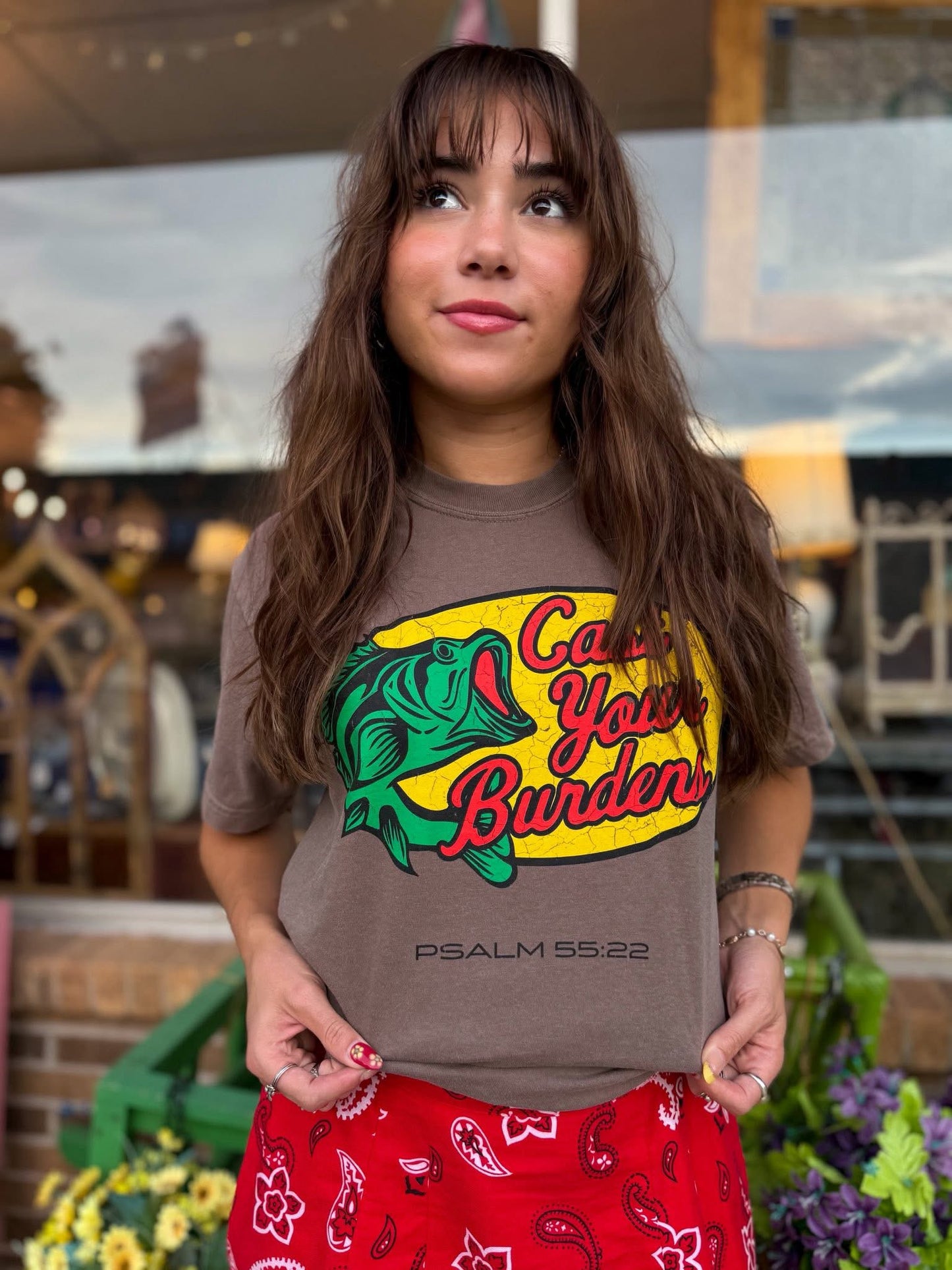The Cast Your Burdens Tee