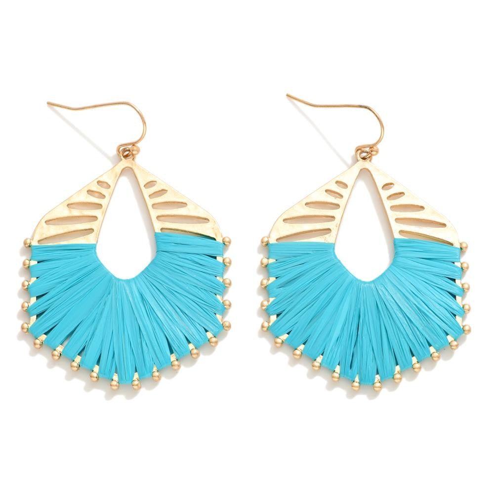 FINAL SALE - The Tavvy Earrings - Turquoise