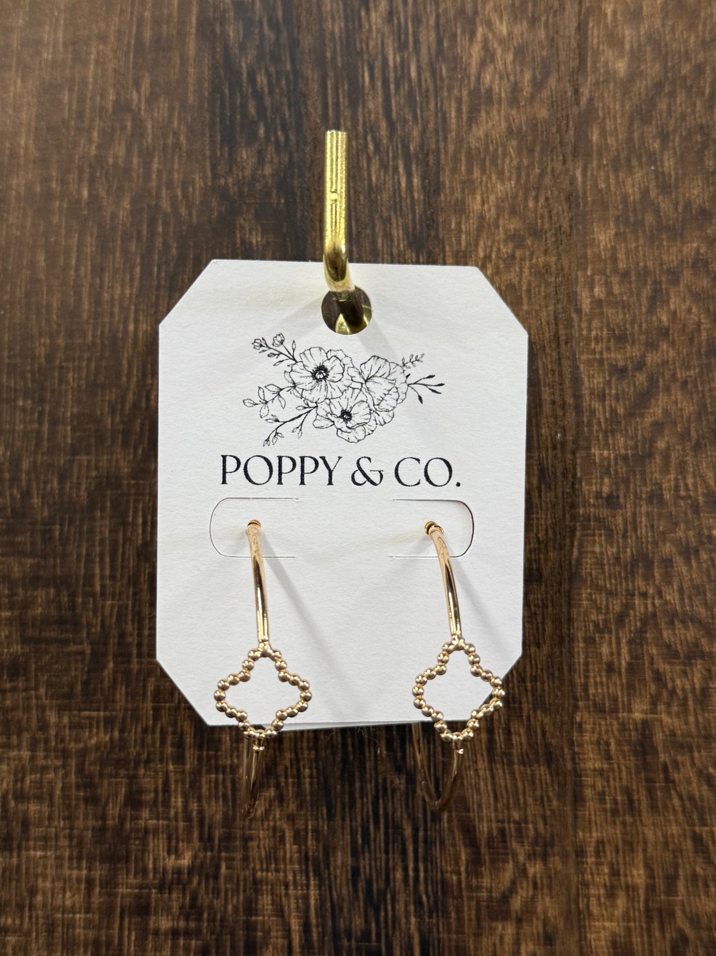 The Rebecca Earrings - Gold