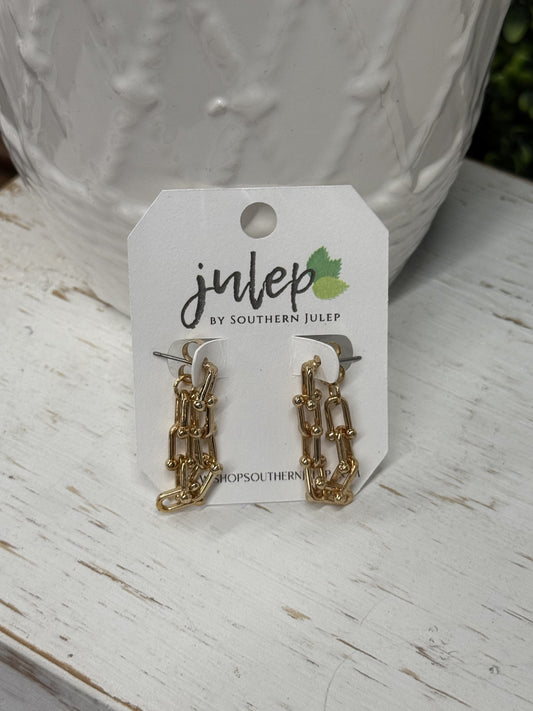 The Megan Earrings - Gold