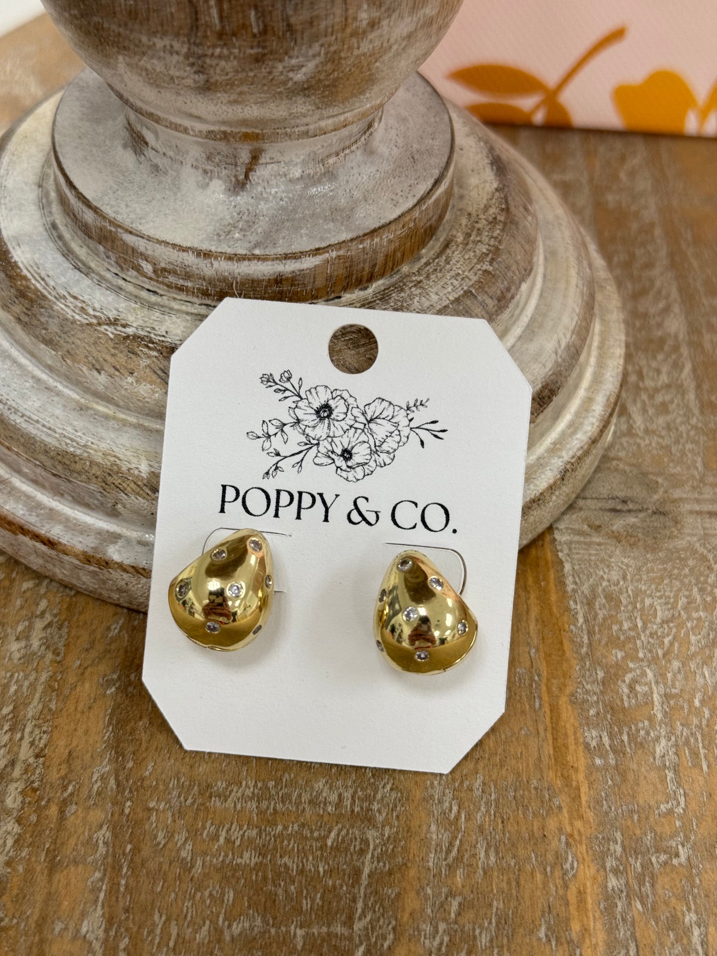 The Maella Earrings - Gold