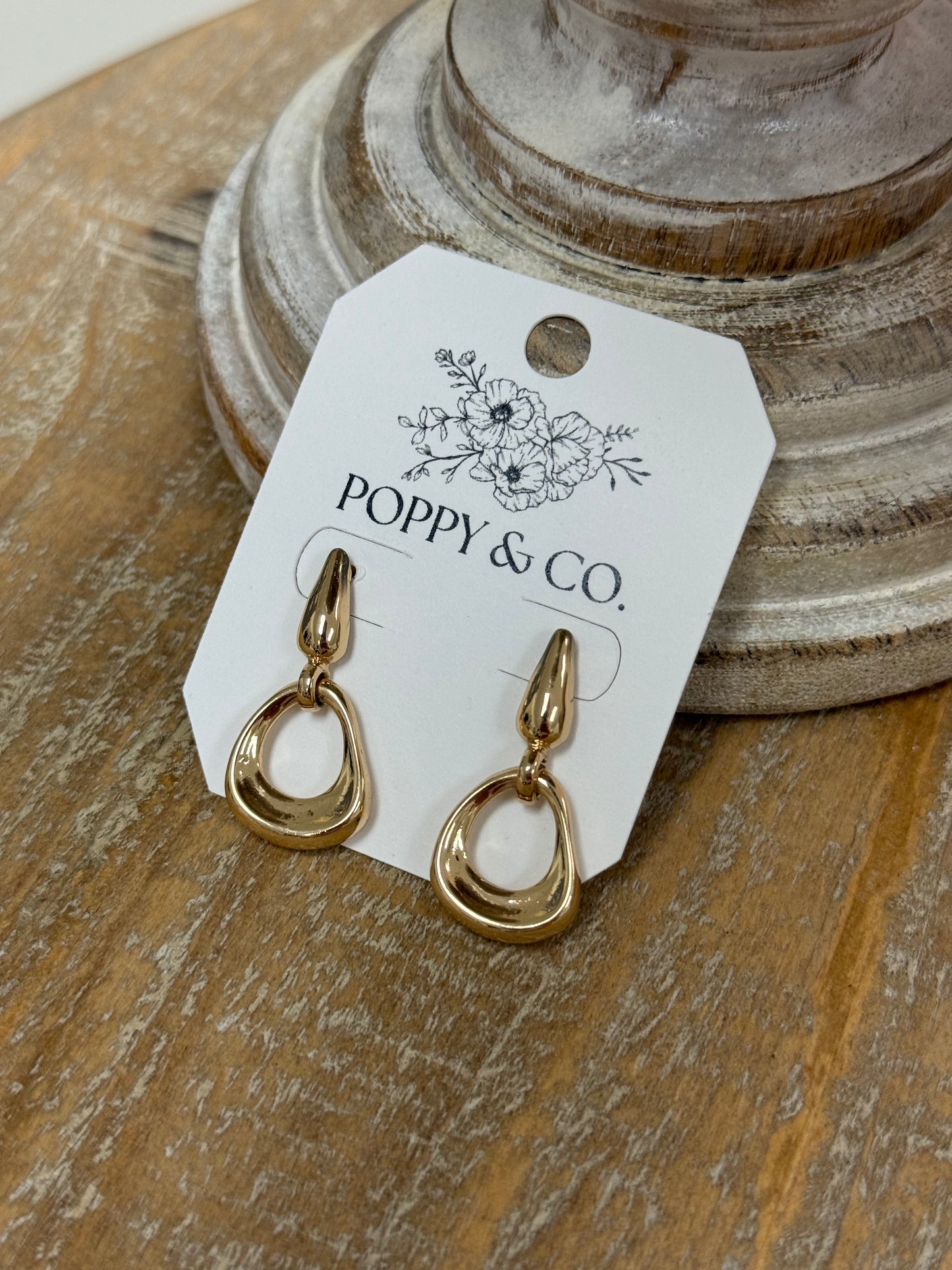 The Deandra Earrings - Gold
