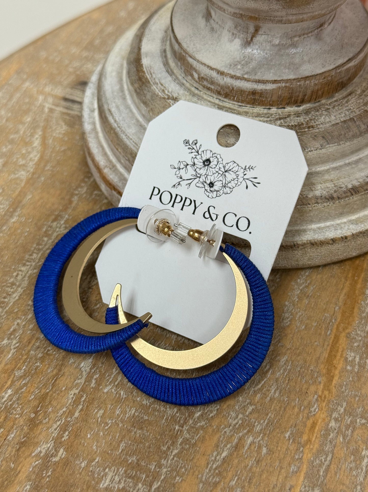 The Keri Earrings - Blue