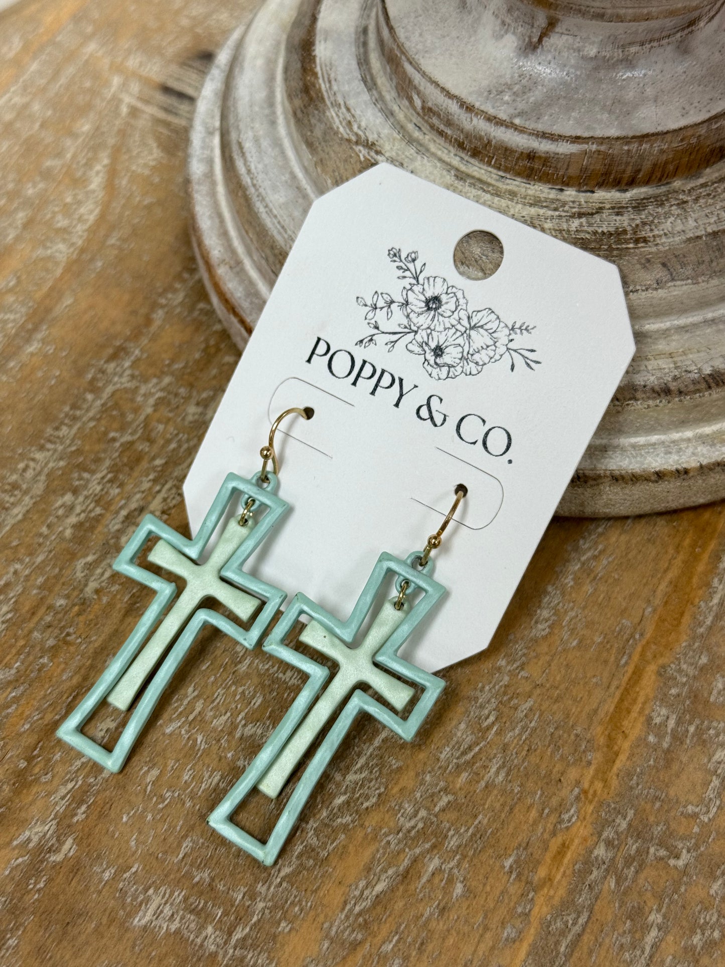 The Ash Earrings - Mint