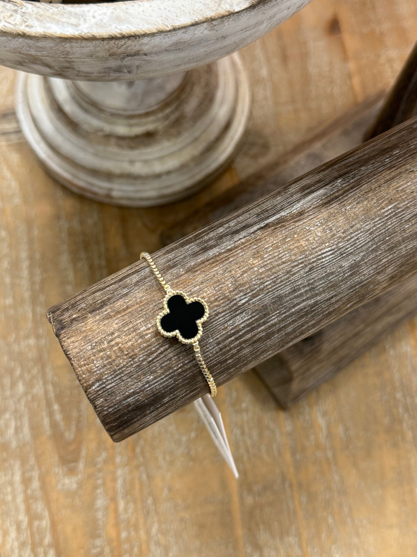 The Gilda Bracelet - Gold/Black