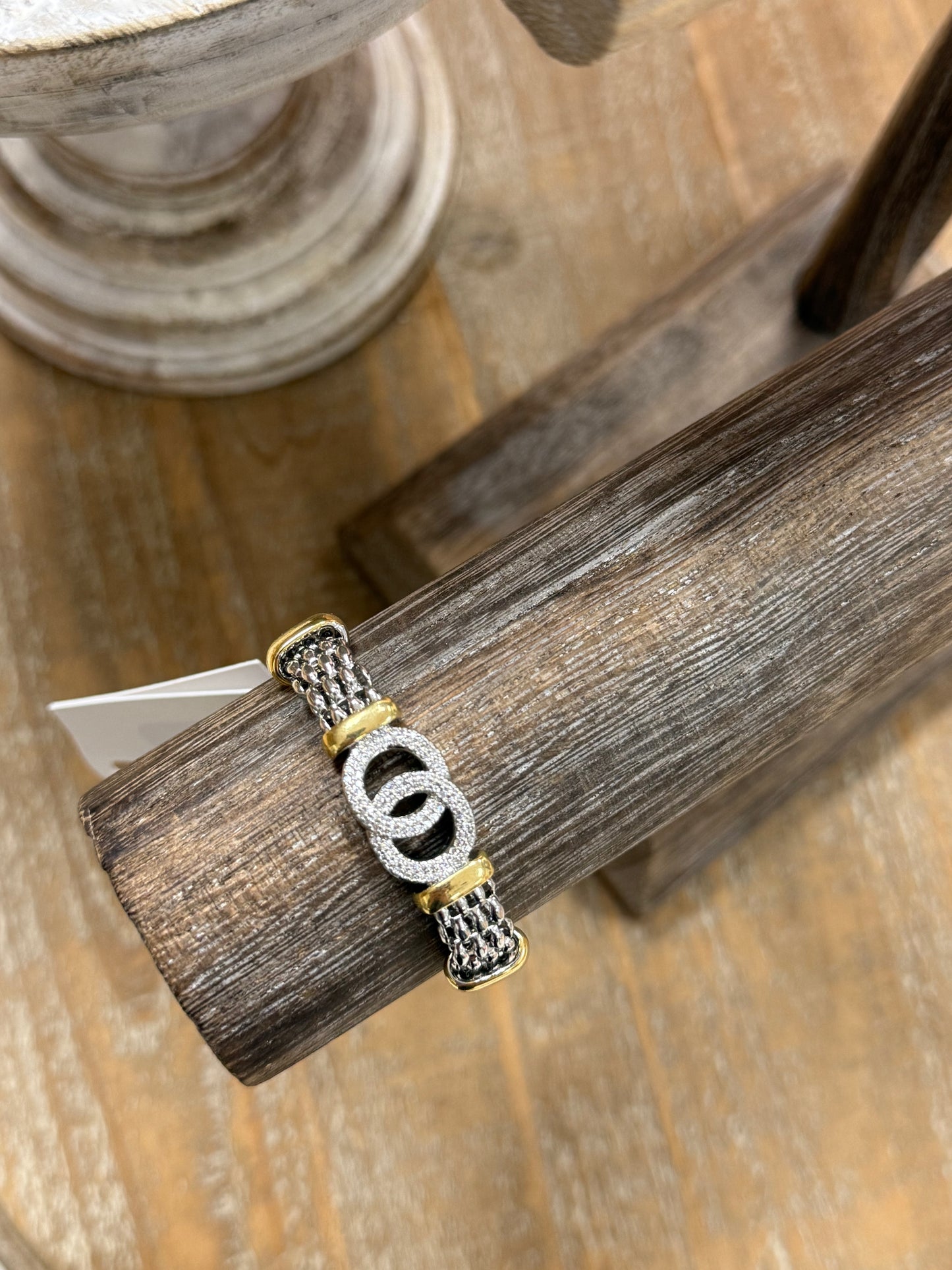 The Mika Bracelet - Silver/Gold