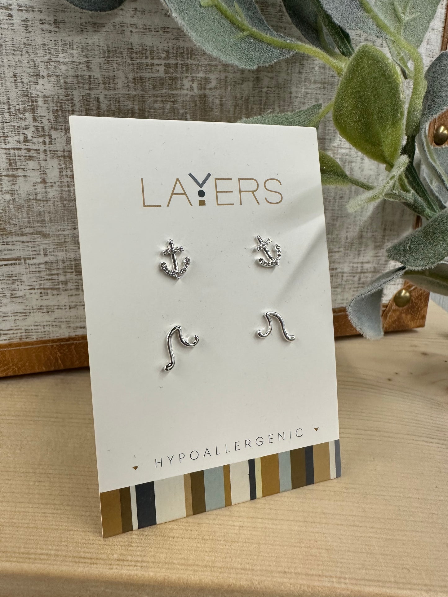 Layers Earrings - Silver