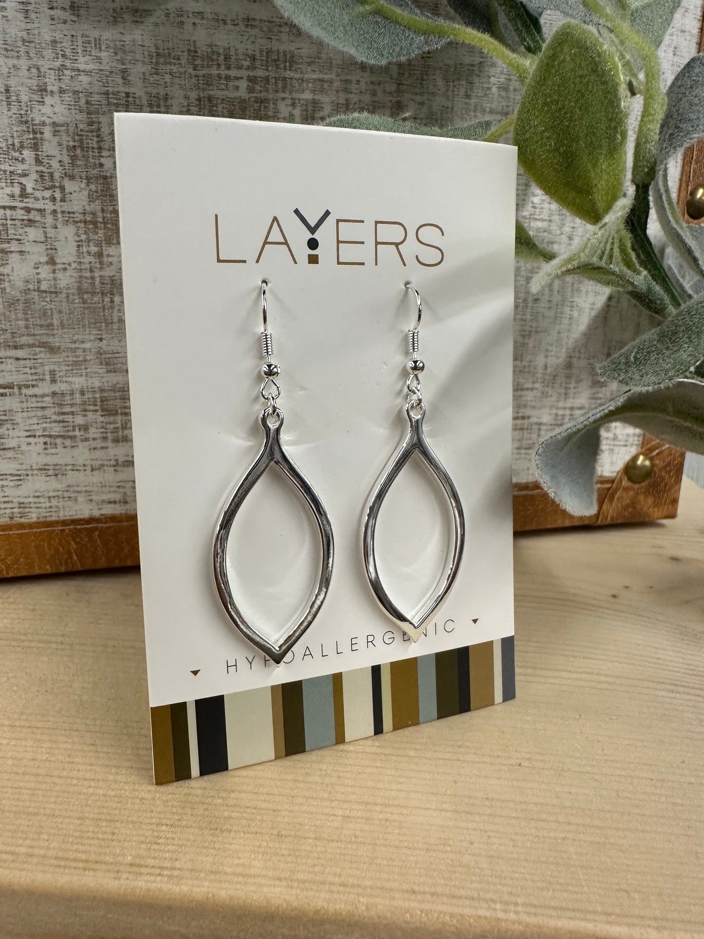 Layers Earrings - Silver
