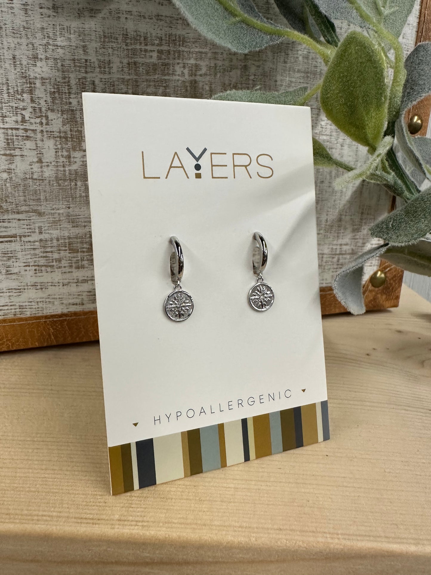 Layers Earrings - Silver