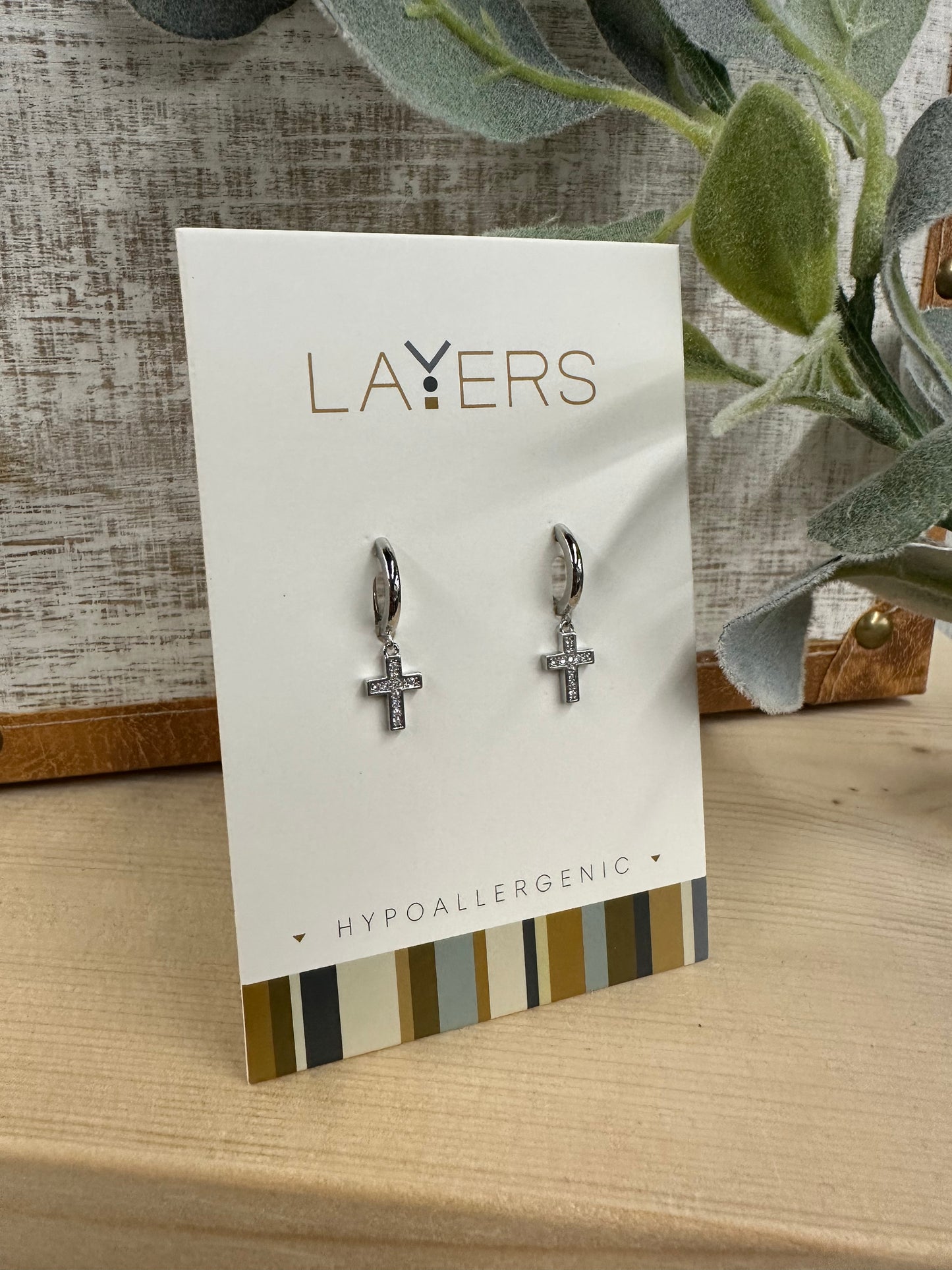 Layers Earrings - Silver