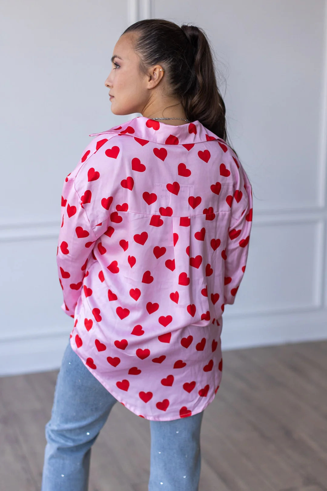 FINAL SALE - The Sweetheart Button Up Top