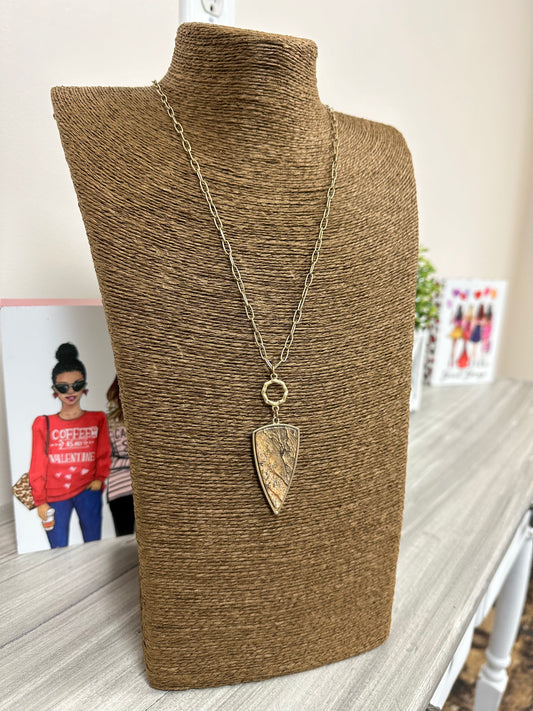 The Bruna Necklace - Brown