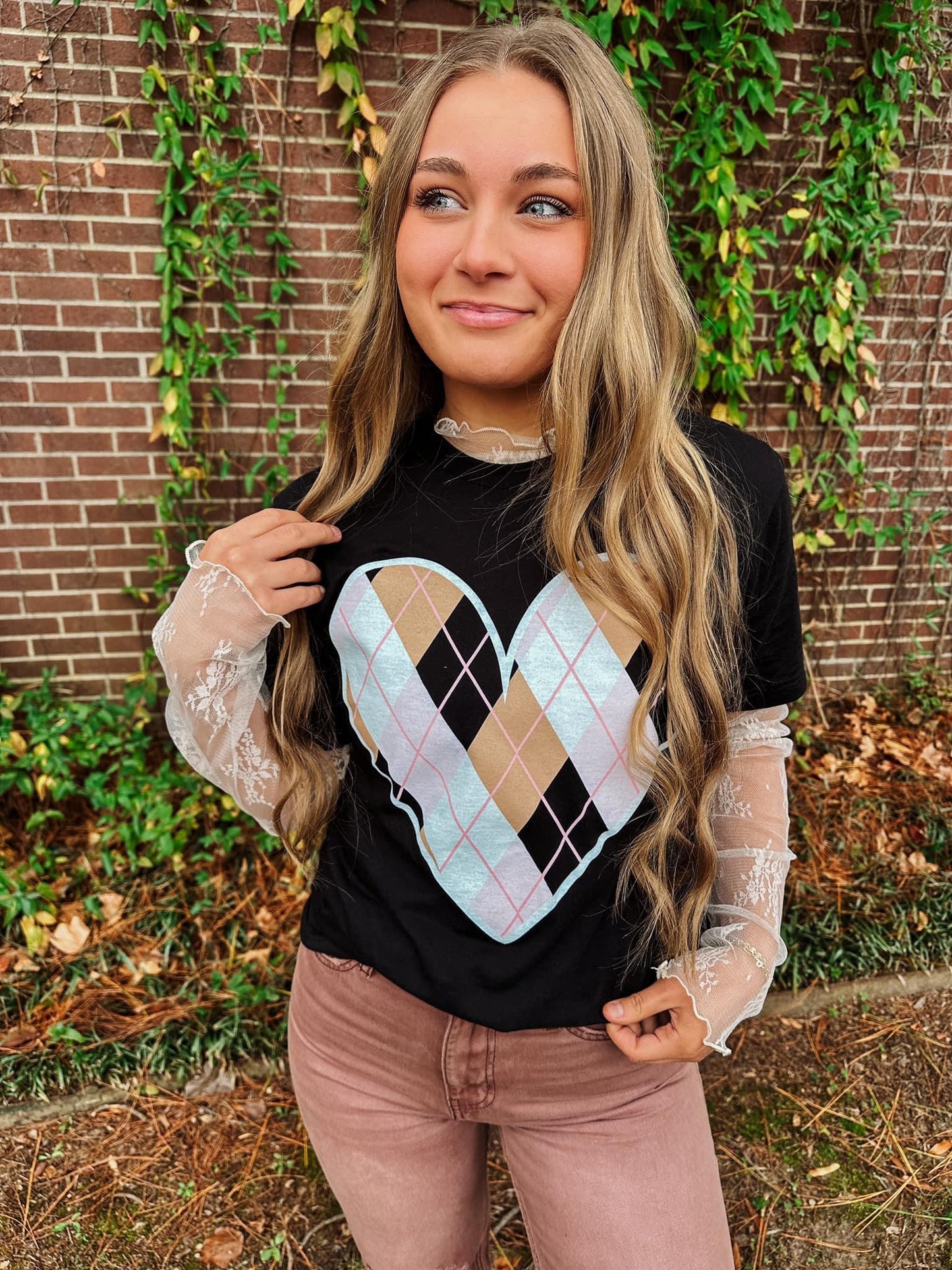 The Preppy Heart Tee