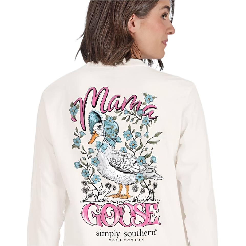 Simply Southern - Mama Goose Long Sleeve Tee - 2025