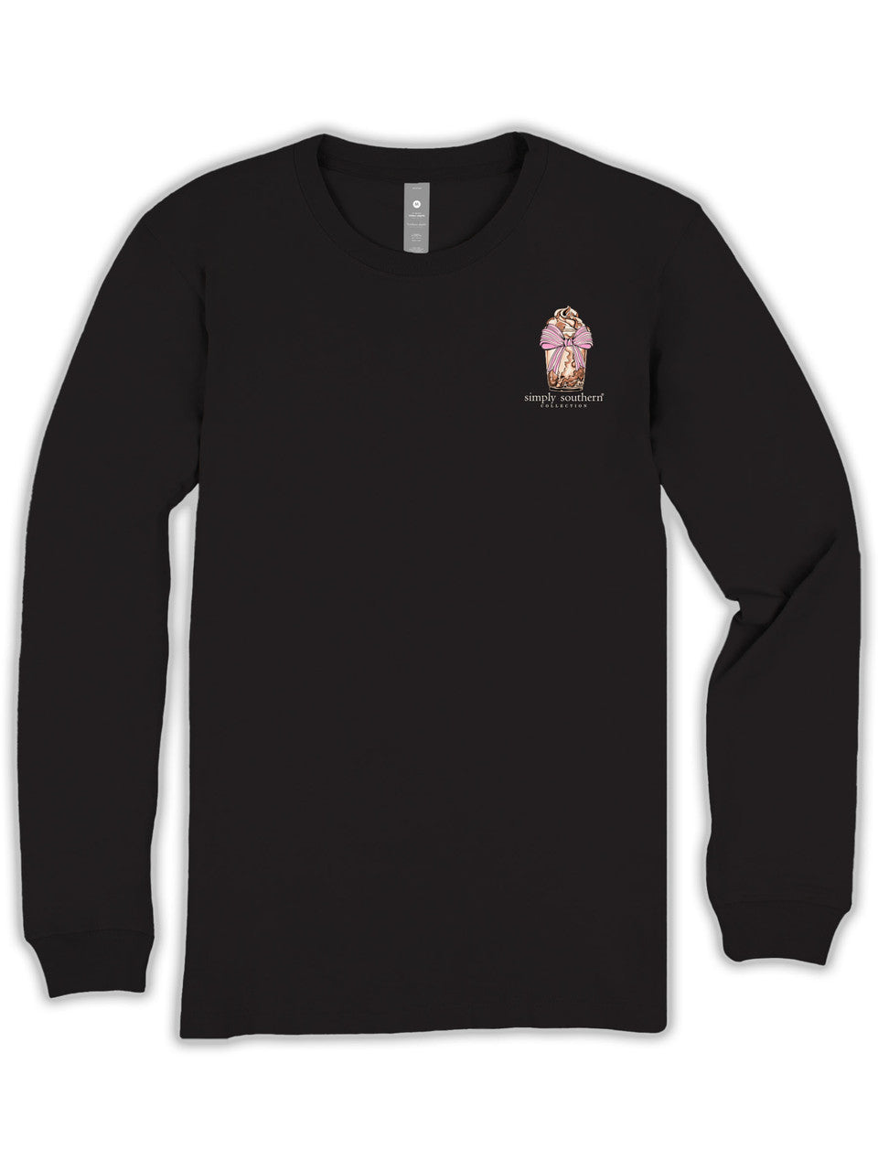 Simply Southern - Coffee Makes Me Nicer Long Sleeve Tee - 2025