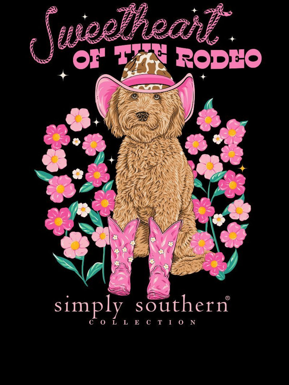 FINAL SALE - Simply Southern - Sweetheart of the Rodeo Long Sleeve Tee