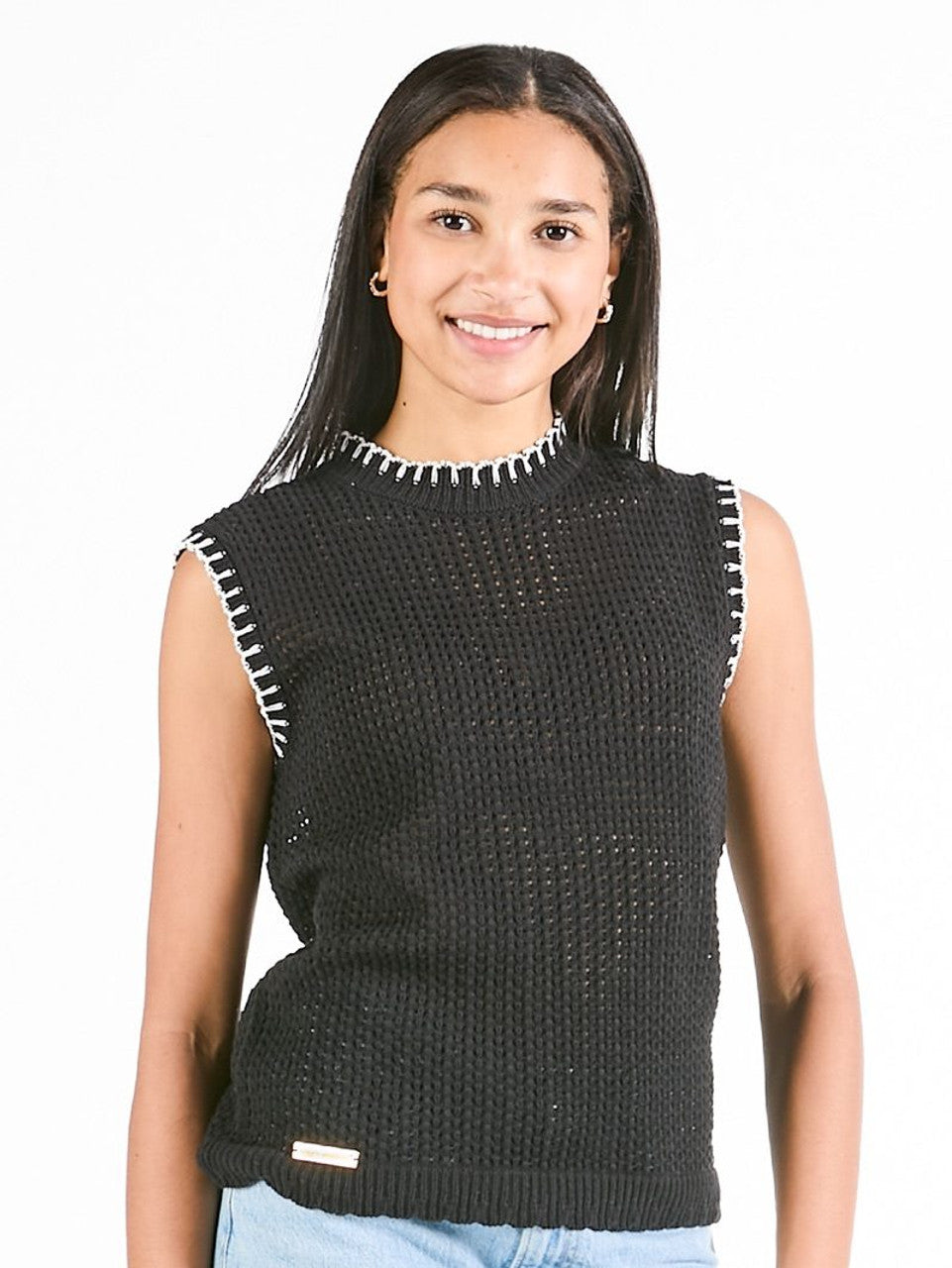 Simply Southern - Olivia Sweater Top - Black - 2025