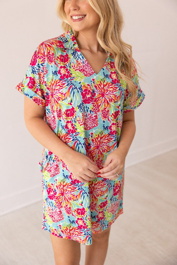FINAL SALE - The Cara Dress - Floral