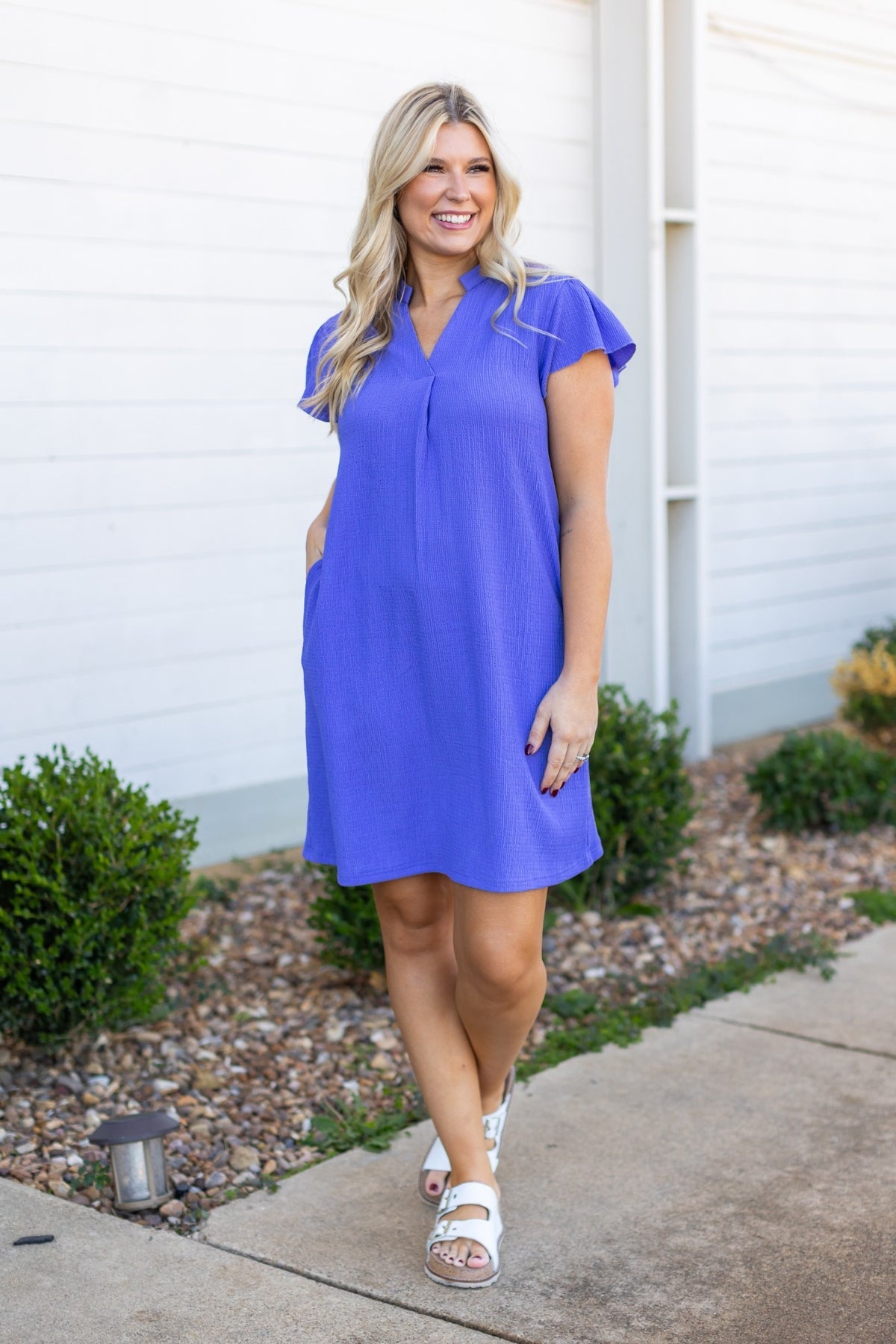 FINAL SALE - The Nicole Dress - Purple
