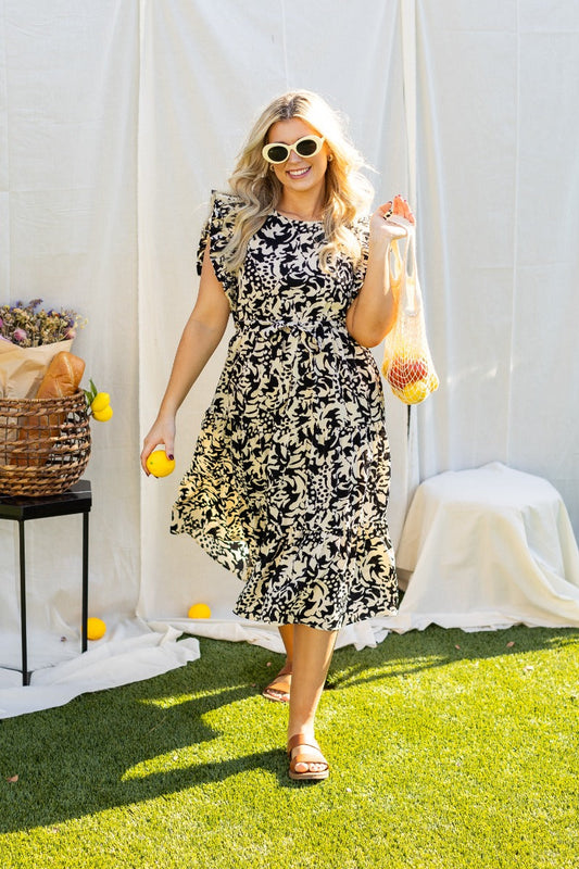 FINAL SALE - The Paige Dress - Black