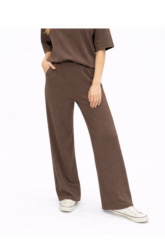 The Remi Butter Soft Pants - Brown