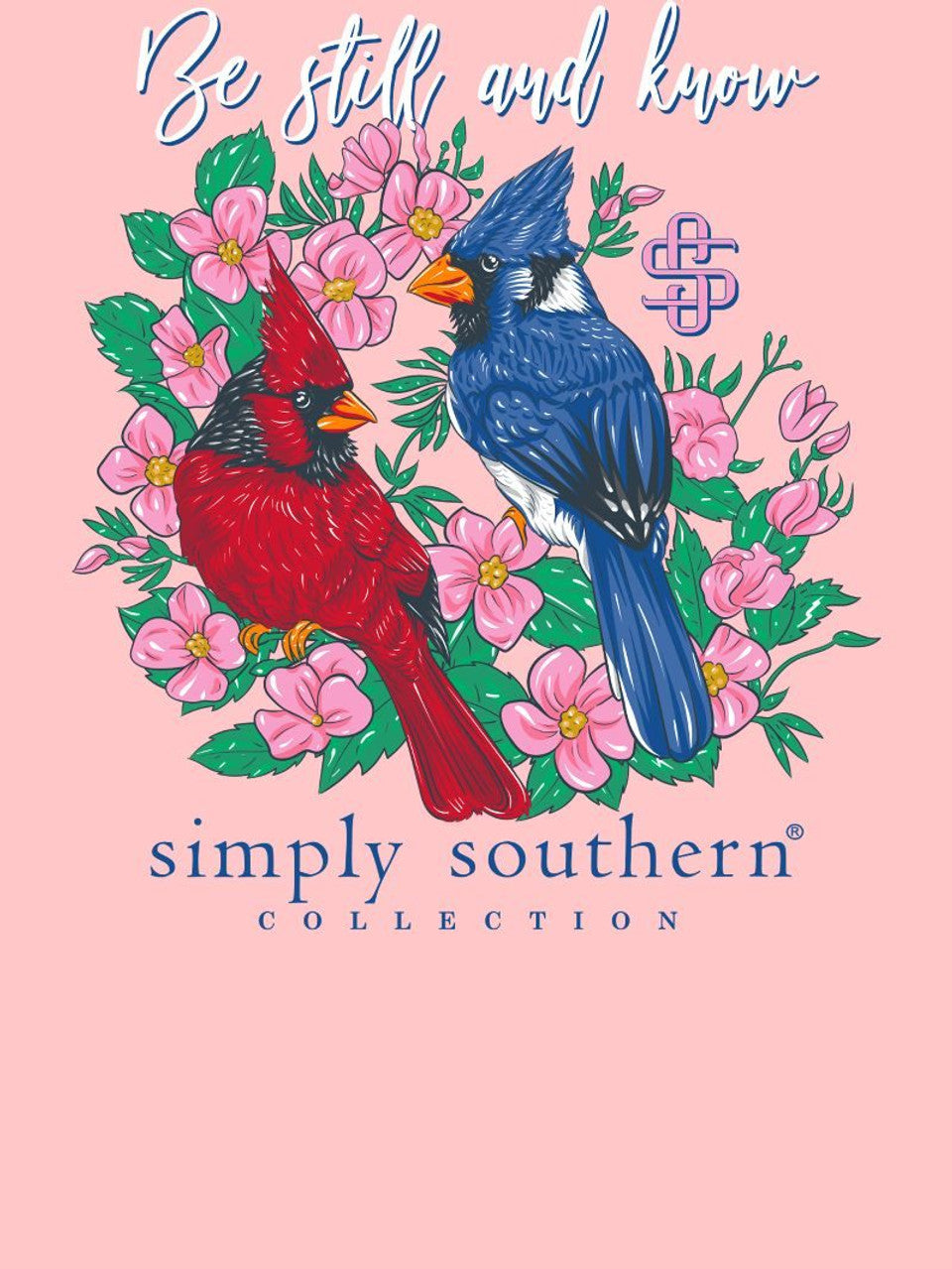 FINAL SALE - Simply Southern - Be Still and Know SS Tee - 2024