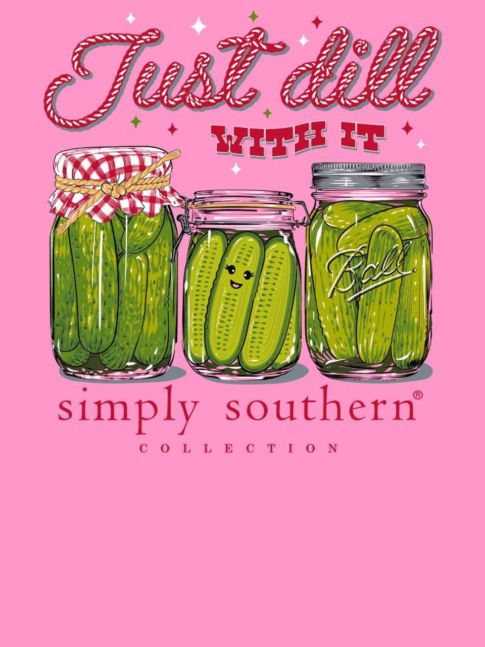 FINAL SALE - Simply Southern - Just Dill With It SS Tee - 2024