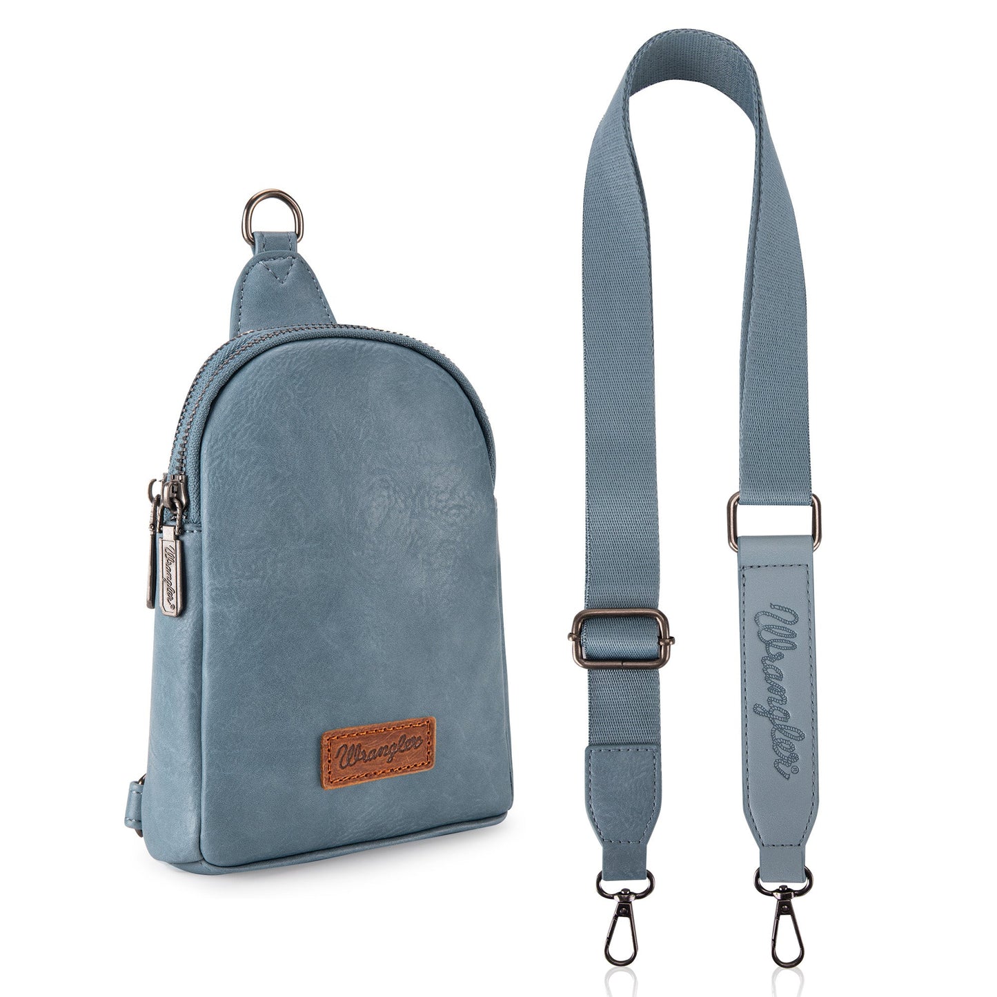 Montana West - Wrangler Sling Bag/Crossbody/Chest Bag - Jean
