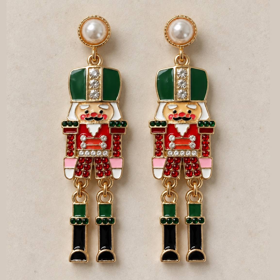 The Christmas Nutcracker Earrings
