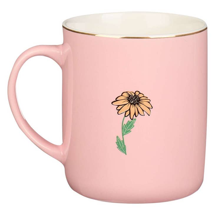 World's Greatest Sister Pink Daisies Coffee Mug