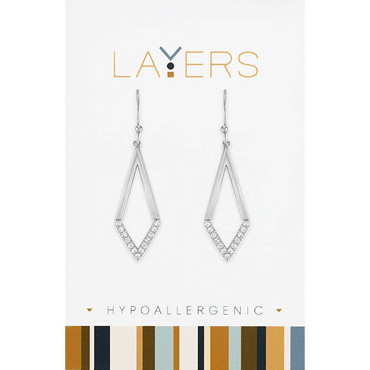 Layers Earrings - Silver