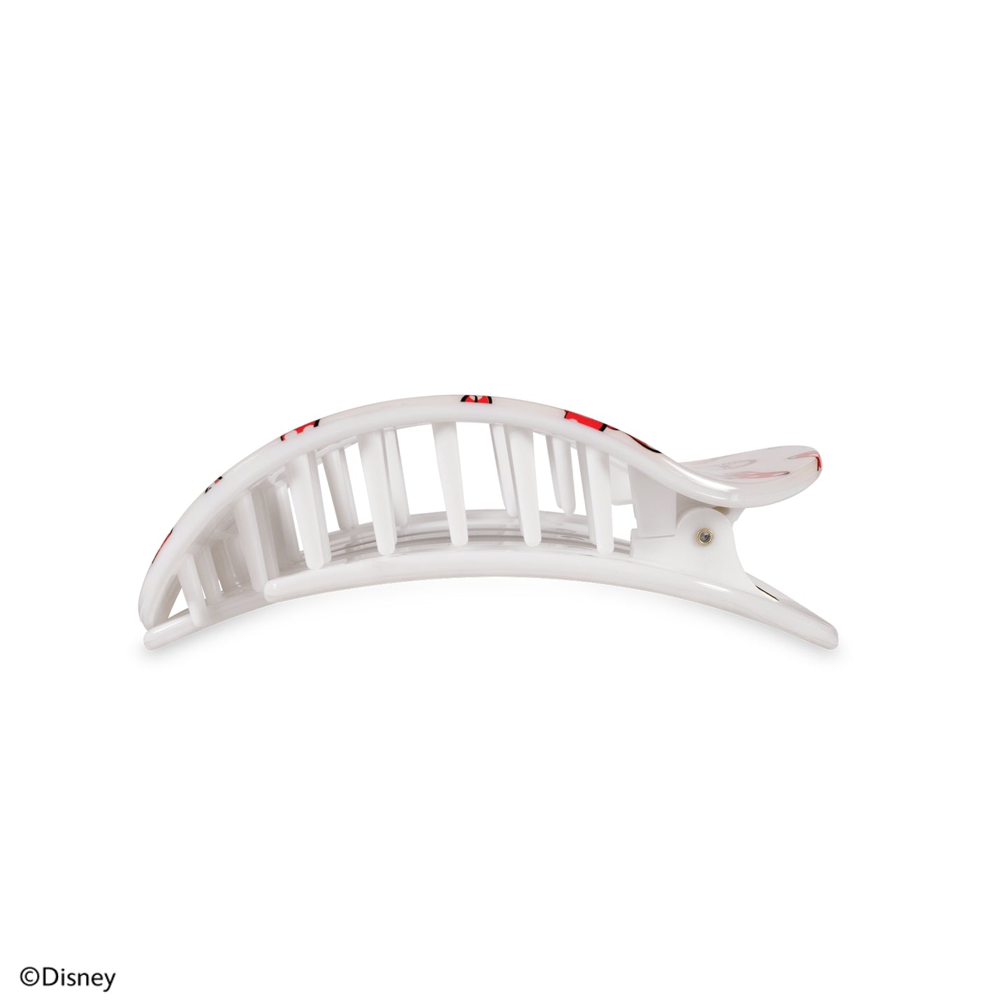 TELETIES - Medium Flat Round Clip - Minnie Mouse Loves Her Bows!