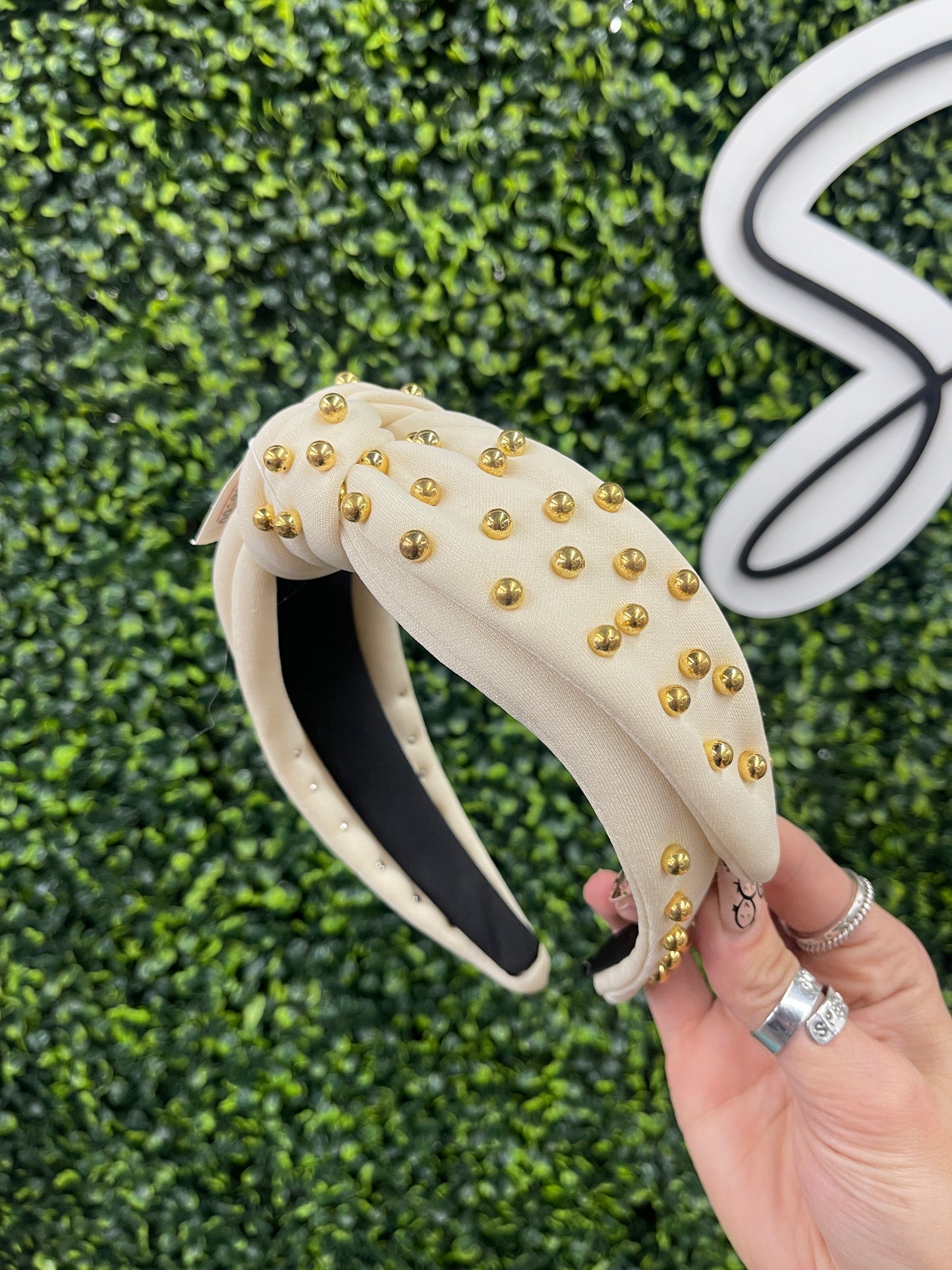 The Ariel Headband - Cream