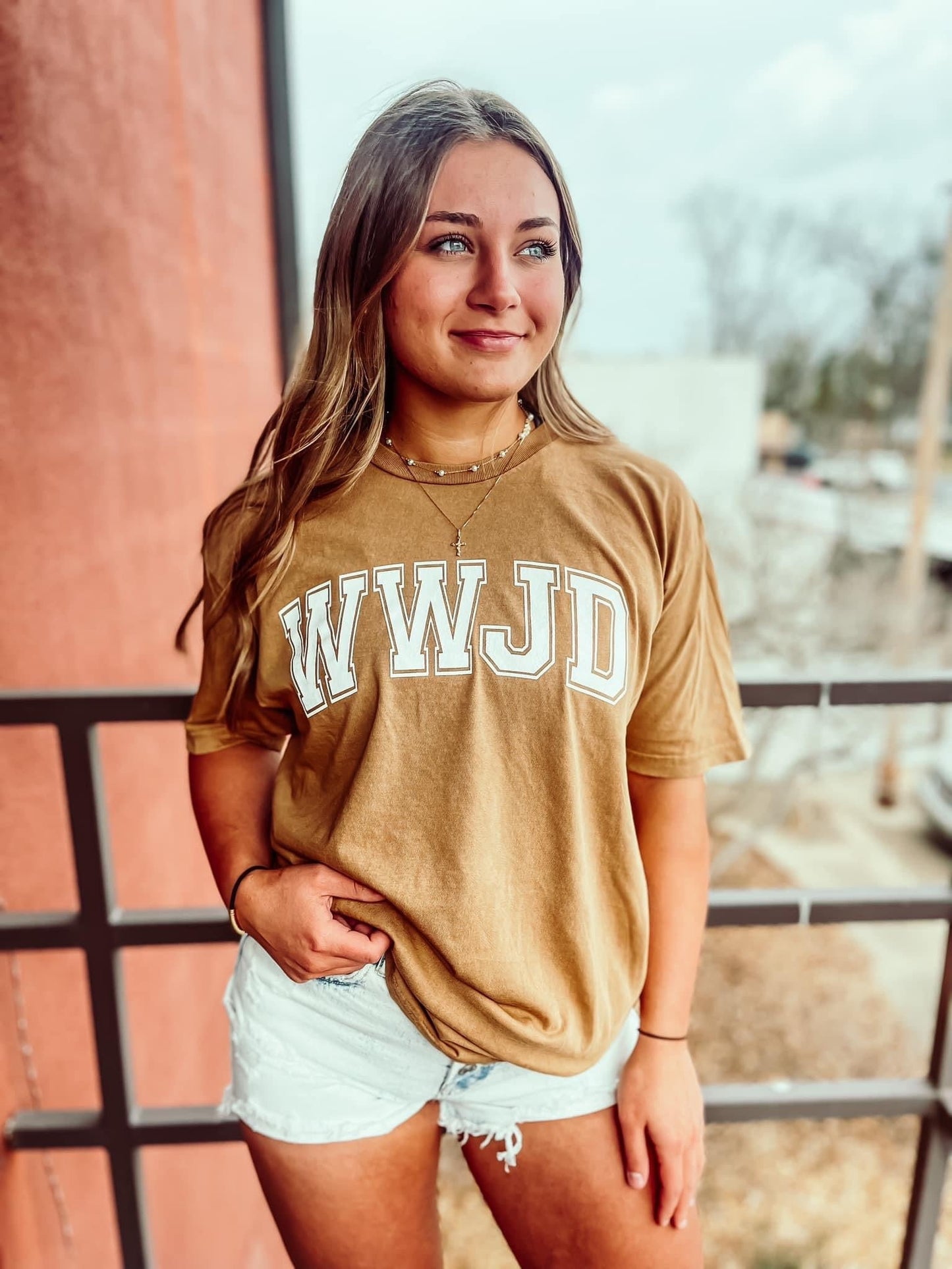 The WWJD Vintage Wash Tee