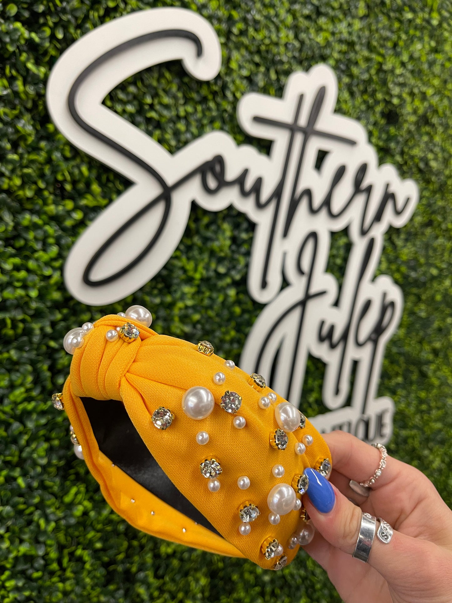 The Jocelyn Headband - Yellow