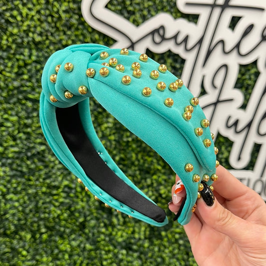 The Ariel Headband - Turquoise