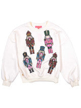 FINAL SALE - Simply Southern - Sequin Crewneck - Nutcracker